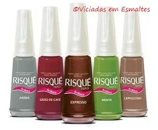 Coleção Arábica Risqué esmaltes