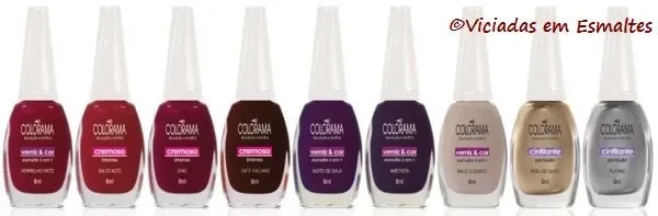 Café Italiano * Colorama * Coleção Chic esmaltes