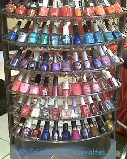 Carrinhos de Esmaltes Esmaltes