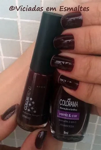 Esmaltes Colorama Esmaltes Avon e Unhas