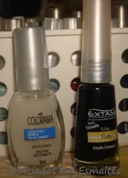 Esmaltes Extase e Cobertura Fosca Colorama