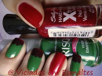Esmalte Verde Esmeralda * Risqué + 30 Red Carpet * Sally Hansen