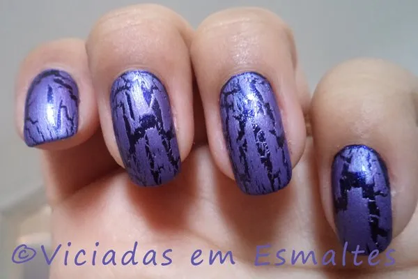 Esmaltes Arara do Cerrado Blant Colors + Craquelê Selinho Lorrac