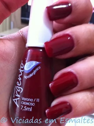 Esmalte Verona/11 * Argento (Hipoalergênico)