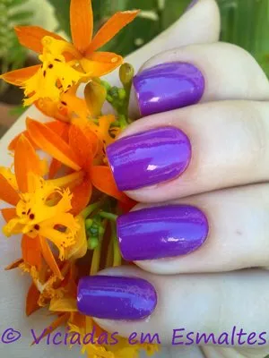 Esmalte Fluorescente Violeta * Cora