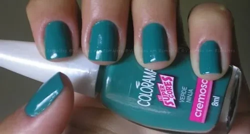 Esmalte Verde Ninja Colorama