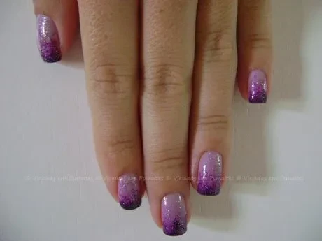 Unhas Esponjadas Degradê