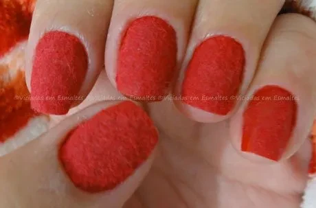 Plush Nails Vermelha