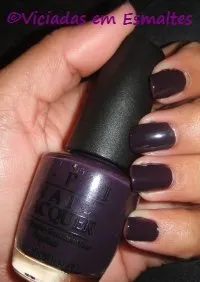 Roxo * OPI Siberian Nights * Ana Hickmann Happy
