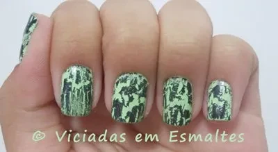 Black Ludurana Esmalte Craquelado Ludurana
