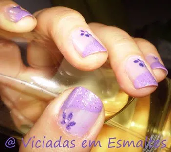 Unhas Decoradas Lilás