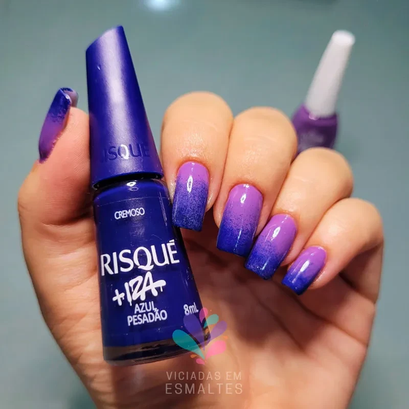 Unhas Decoradas Efeito Degradê