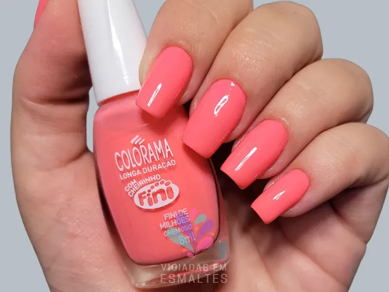 Esmalte Rosa Colorama Fini de Milhões