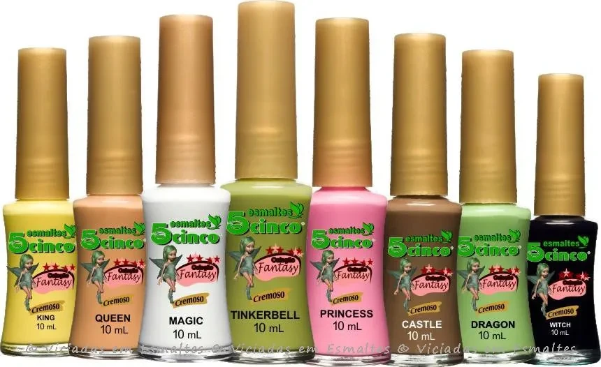 Esmaltes 5Cinco Coleção Fantasy