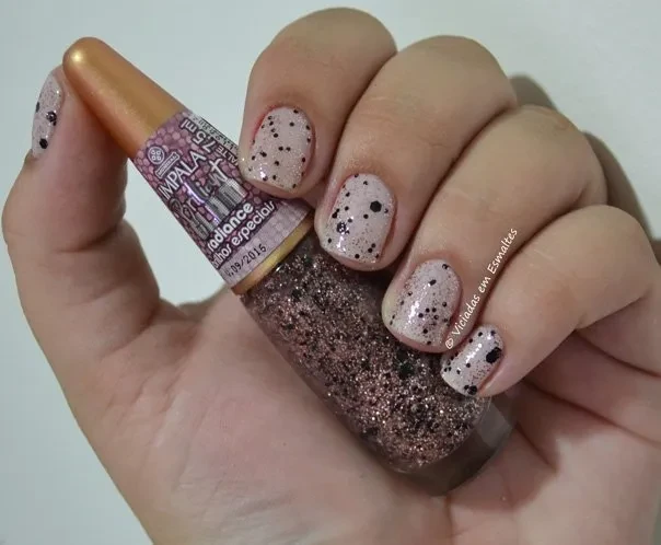 Unhas com esmalte Impala Brilliant Glam Radiance