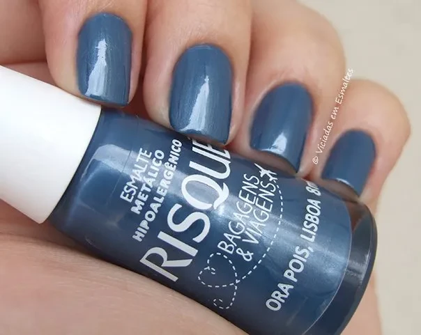 Esmalte Risqué Bagagens e Viagens Ora Pois Lisboa