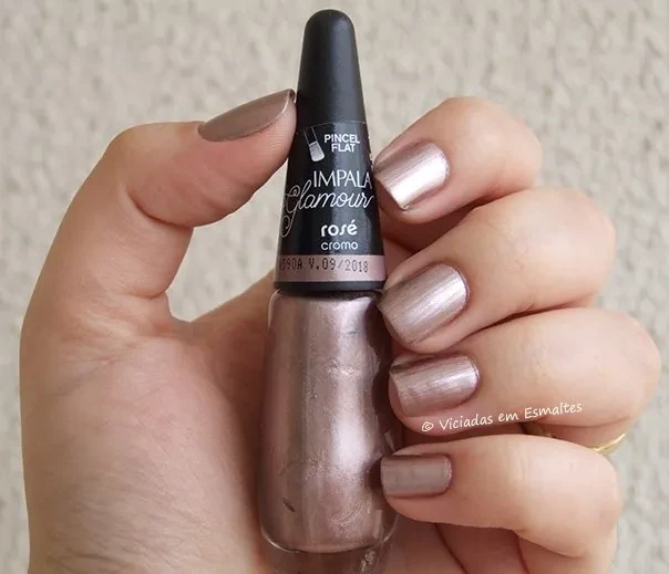 Esmalte Impala Rose Coleção Glamour