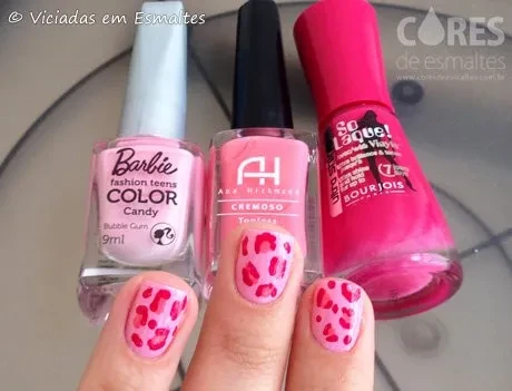 Nail-Art-Oncinha-Cor-de-Rosa