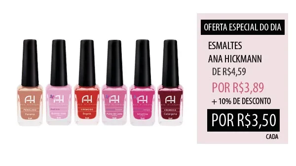 Oferta Dia da Mulher