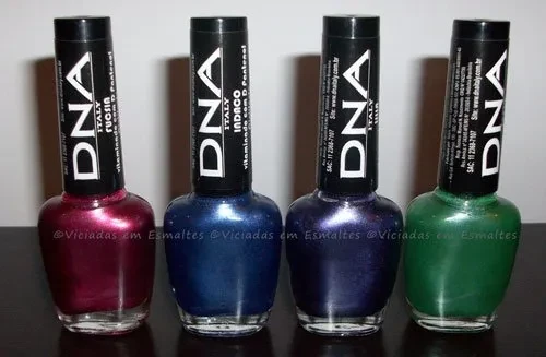 Esmaltes Cintilantes Dna Italy Coleção Intensa
