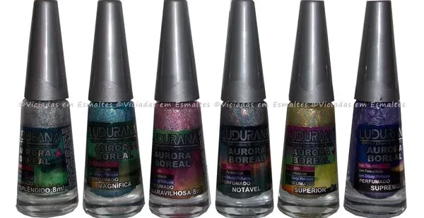 esmaltes holográficos Ludurana
