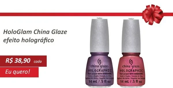 Esmaltes Hologlam China Glaze