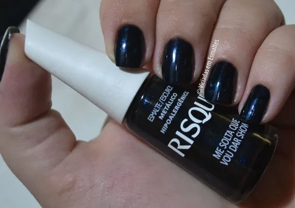 Testando o Esmalte Risqué Me Solta Que Vou Dar Show