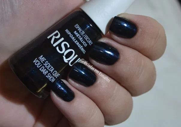 Testando o Esmalte Risqué Me Solta Que Vou Dar Show
