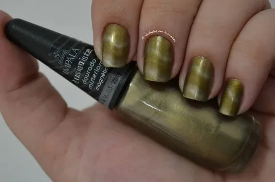Esmalte magnético Dourado Misterioso Impala Ilusionista