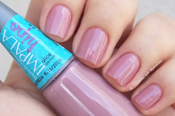 Testando o Esmalte Impala Hipoalergênico Alice