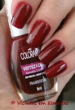 Esmalte Framboesa Colorama