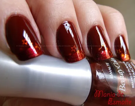 Unhas Decoradas com Kit Carimbo Konad