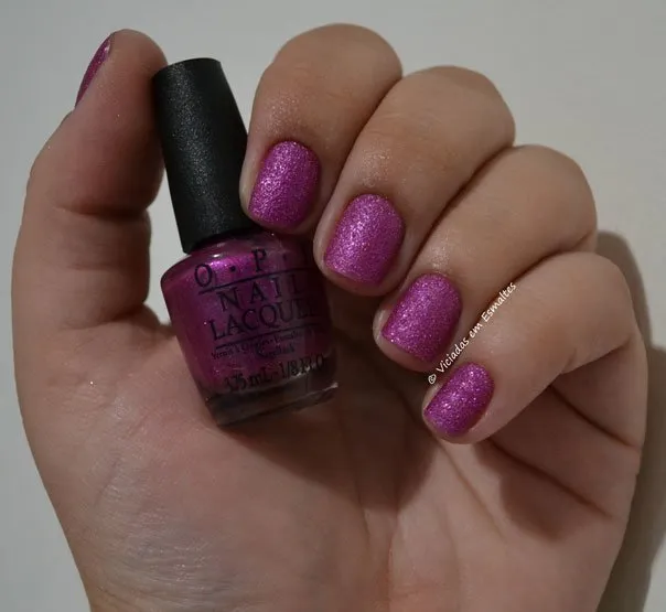 Esmalte OPI Liquid Sand Samba-Dy Loves Purple