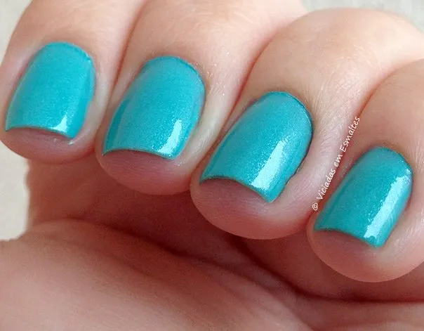 Esmalte Yenzah Nail Color Blue Jade