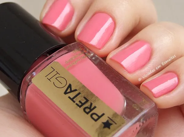 Esmalte Preta Gil Rosa Carola