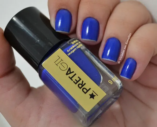 Esmalte Preta Gil Amo/Sou