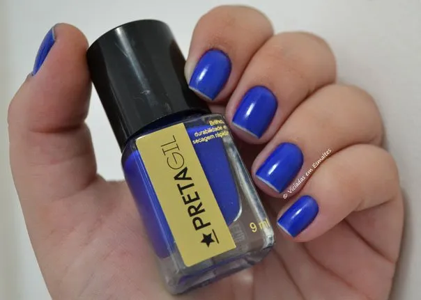 Esmalte Preta Gil Amo/Sou