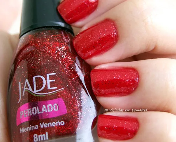 Testando o Esmalte Jade Menina Veneno