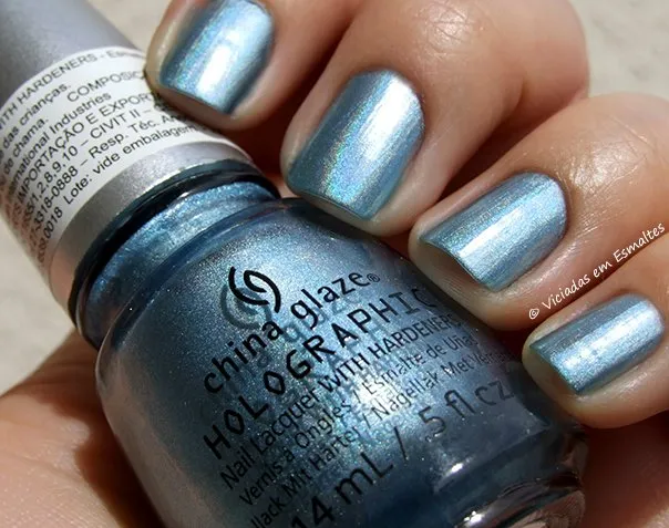 Esmalte China Glaze Holographic Sci Fly By
