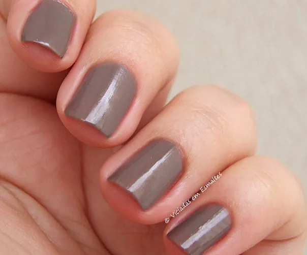 Esmalte Preta Gil Cinza Luxo
