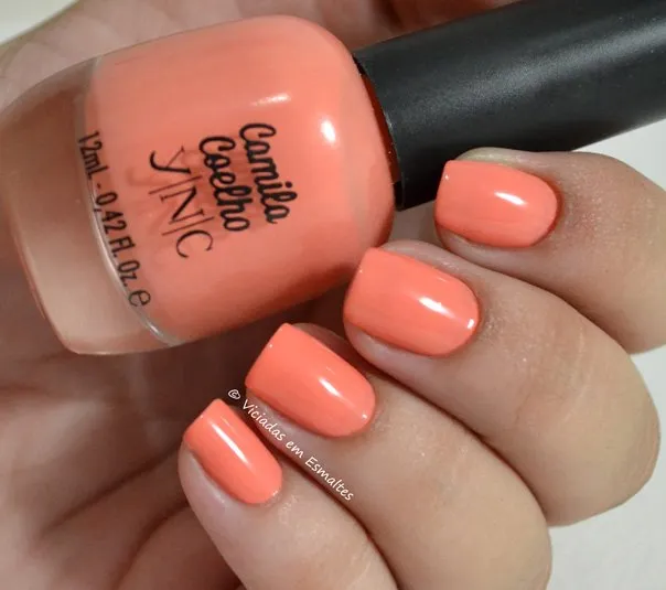 Esmalte Camila Coelho Yenzah Tropical Salmon