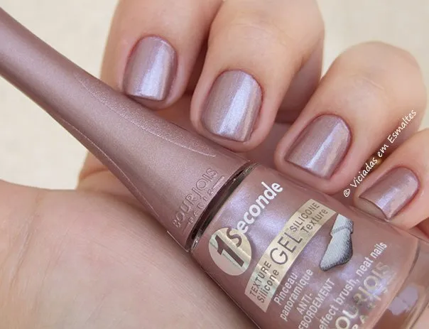 Esmalte Bourjois 1 Second Gel T19 Mauve Futuristic