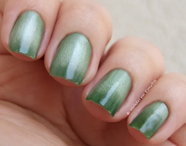 Esmalte Bruna Marquezine Degrade Verde Black