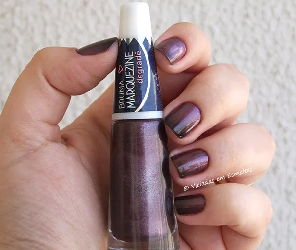 Esmalte Degradê Bruna Marquezine Açai Black