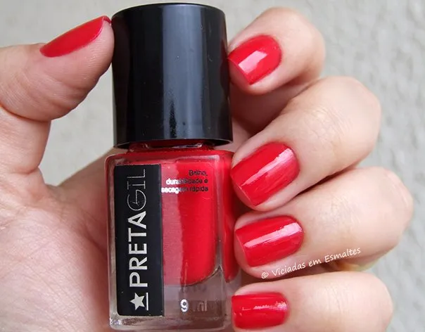 Esmalte Preta Gil Derruba Forninho