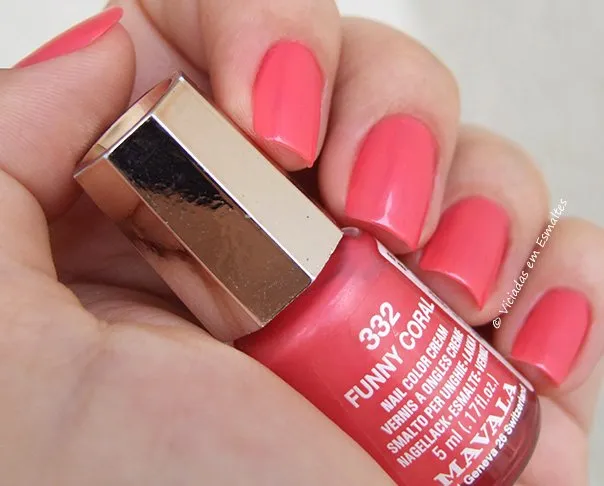 Esmalte Mavala Funny Coral