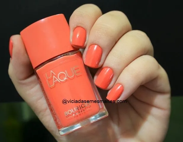 Esmalte Bourjois La Laque Orange Outrant