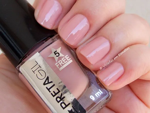 Esmalte Nude 5free Preta Noiva Preta Gil