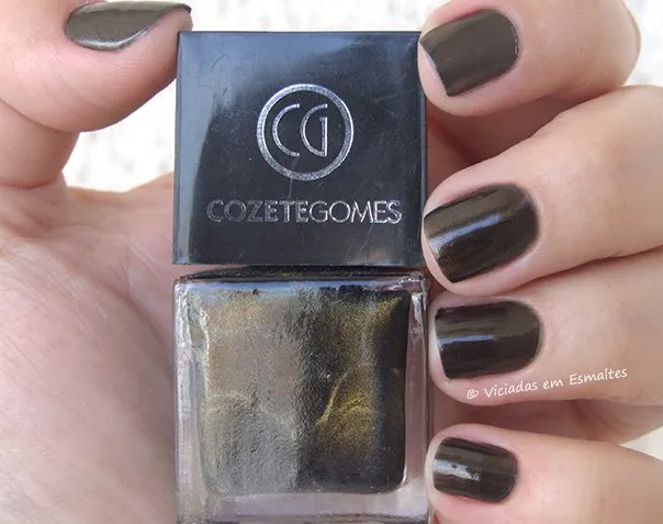 Esmalte Cozete Gomes Perola Negra