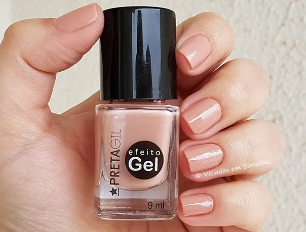 Esmalte Preta Gil Efeito Gel Ballet